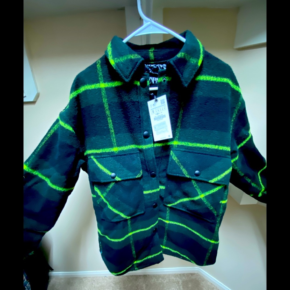 Zara shirt Jacket